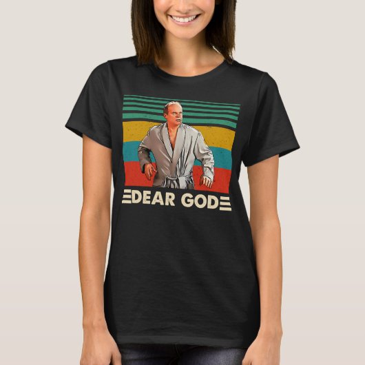 Dear God Retro Fraisier  T-shirt (Voorkant)