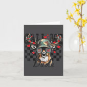 Dear Hunting Valentines Day Call Me Dude Valentine Kaart (Gele Bloem)