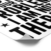 Dear Math Solve Your Own Problems I Am Not A Thera Poster (Hoek)