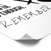 Dear Person Behind Me On Back, To The Person Behin Poster (Hoek)