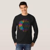 Dear Person Behind Me The World Is A Better Place  T-shirt (Voorkant volledig)