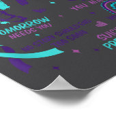 Dear Person Behind Me You Suicide Awareness  Poster (Hoek)