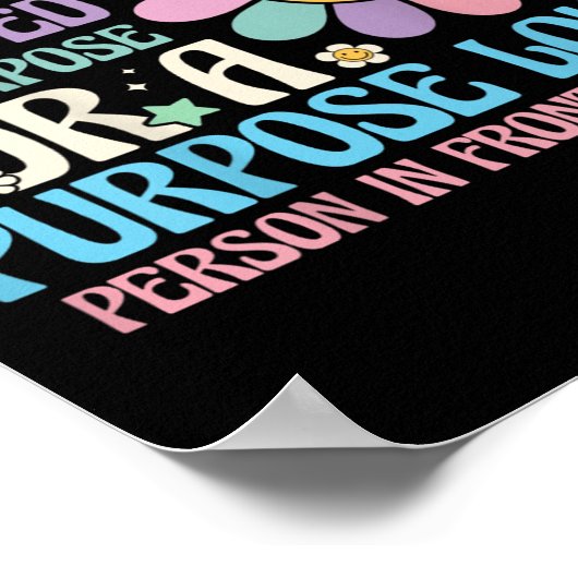 Dear Person Behind Me You Were D On Purse Love  Poster (Hoek)