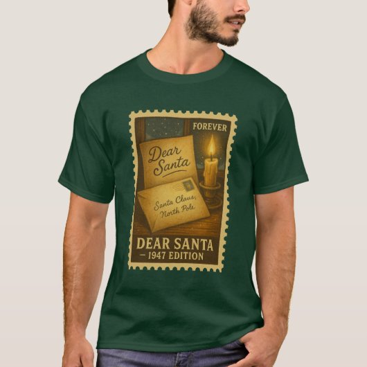 Dear Santa – 1947 Edition T-shirt (Voorkant)