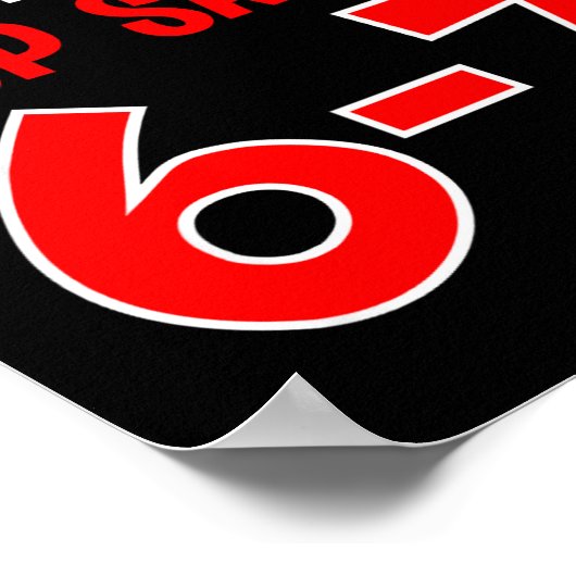 Dear Santa 67 Funny Christmas Six Seven 6-7 Meme M Poster (Hoek)