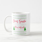 Dear Santa Before I Explain - Humorous Christmas T Koffiemok (Links)