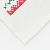 Dear Santa Can I Work From Home Funny Ugly Christm Fleece Deken (Hoek)