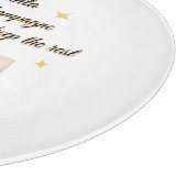 Dear Santa Champagne Design Snijplank (Hoek)