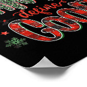 Dear Santa Define Good Tee Funny Christmas Matchin Poster (Hoek)