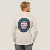 Dear Santa Define Nice T-Shirt | Funny Ugly Christ (Achterkant)