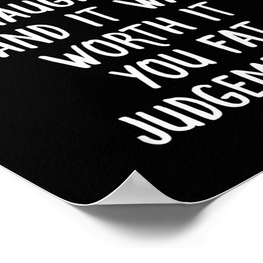 Dear Santa Funny Inappropriate Christmas  Poster (Hoek)