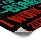 Dear Santa Human Resources Funny Hr Christmas 2023 Poster (Hoek)