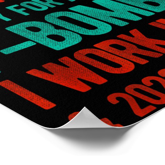 Dear Santa Human Resources Funny Hr Christmas 2023 Poster (Hoek)