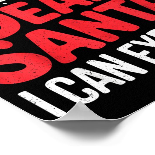 Dear Santa I Can Explain Funny Christian  Poster (Hoek)