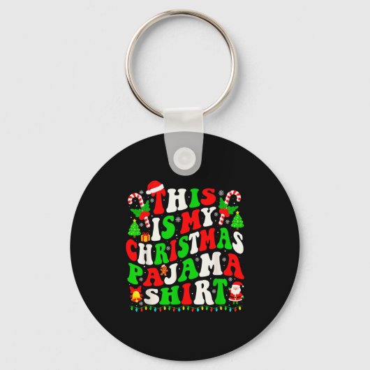 Dear Santa I Can Explain Funny Christmas Kids Men  Sleutelhanger (Voorkant)