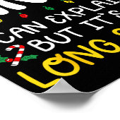 Dear Santa I Can Explain Pajamas Family Matching C Poster (Hoek)