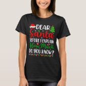 Dear Santa I Can Explain Shirt Kids Boys Funny Chr (Voorkant)