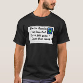 Dear Santa I can Explain T-shirt (Voorkant)
