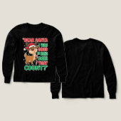 Dear Santa I Was Good At Being Reindeer Christmas (Voorkant /achterkant)