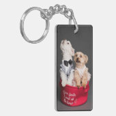 DEAR SANTA, IK WIL ALLE BOTTEN SLEUTELHANGER (Voorkant Links)
