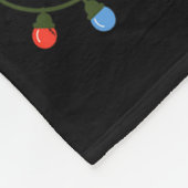 Dear Santa I'm On Nice List Eventually! Funny Chri Fleece Deken (Hoek)