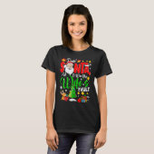 Dear Santa It Was My Wife's Fault Santa Naughty Co T-shirt (Voorkant volledig)