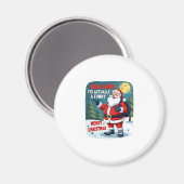 Dear santa its actually a funny storychristmas dog magneet (Voorkant / Achterkant)