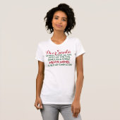 Dear Santa Ive Been Good All Year Fun T-shirt (Voorkant volledig)