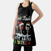 Dear Santa Just Bring Wine Christmas Pajama Costum Schort (Insitu)