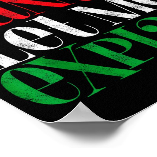 Dear Santa Let's Me Explain Funny Christmas Pajama Poster (Hoek)