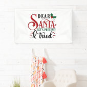 Dear Santa Let's Pretend I've Tried   Spandoek (Insitu)