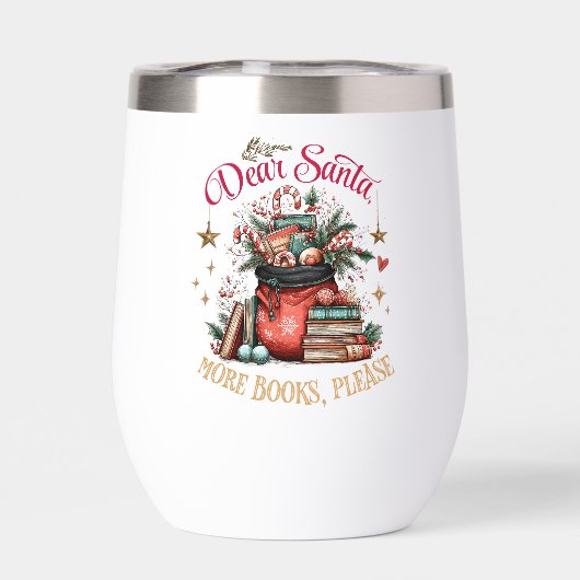 Dear Santa, More Books Please  (Achterkant)