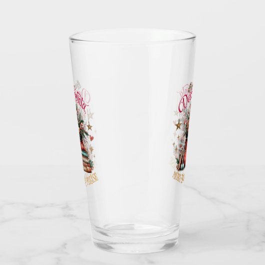 Dear Santa, More Books Please  Glas (Rechts)