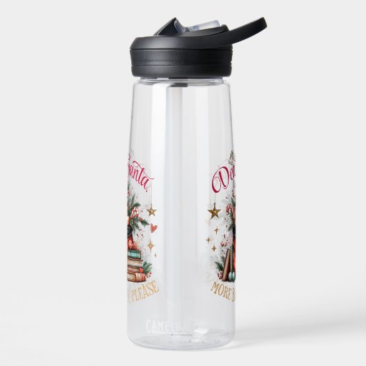 Dear Santa, More Books Please  Waterfles (Links)