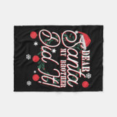 Dear Santa My Brother Did It Brothers  Fleece Deken (Voorkant (Horizontaal))