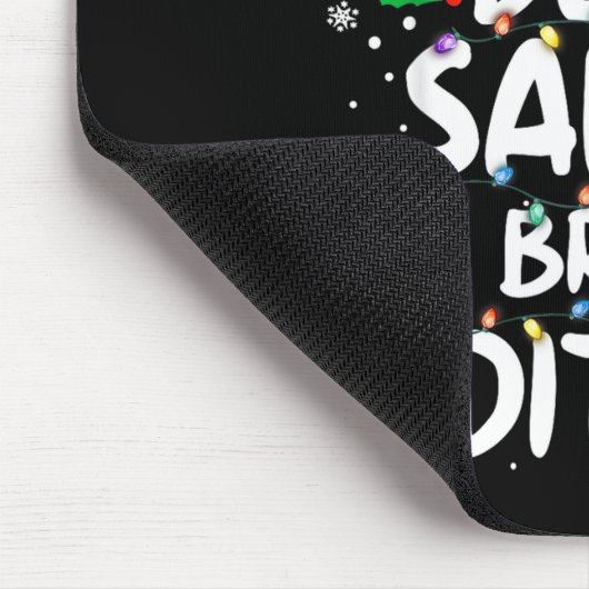 Dear Santa My Brother Did It Funny Christmas Boys  Muismat (Hoek)