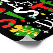 Dear Santa My Sister Did It Funny Christmas Xmas G Poster (Hoek)