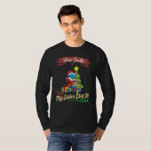Dear Santa My Sister Did It Siblings Christmas_10 T-shirt (Voorkant volledig)