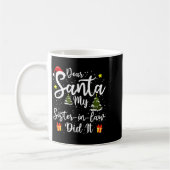Dear Santa My Sister-in-law Did It Funny Christmas Koffiemok (Links)