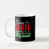 Dear Santa Naughty But Nice To All The Hot Cocoa! Koffiemok (Links)