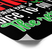 Dear Santa Naughty But Nice To All The Reindeer! F Poster (Hoek)