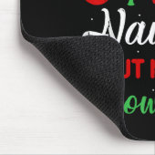 Dear Santa Naughty But Nice To Snowflakes! Funny C Muismat (Hoek)