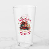 Dear Santa, Only My Books Were Naughty Glas (Voorkant)