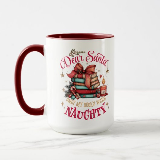 Dear Santa, Only My Books Were Naughty  Mok (Links)