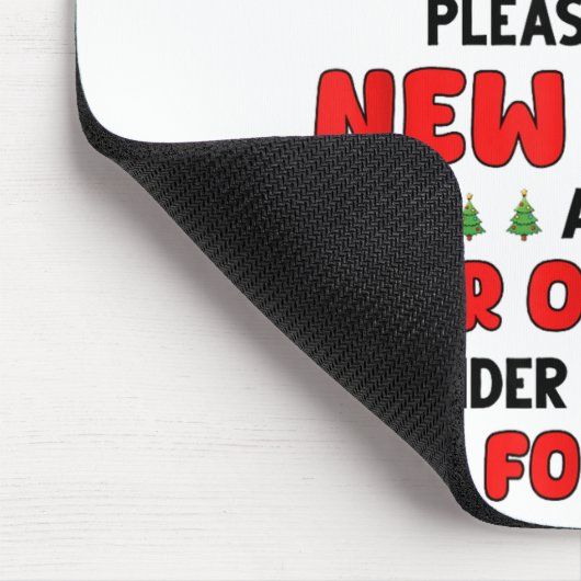 Dear Santa Please Slip A New Back And Pair Of Knee Muismat (Hoek)