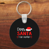 Dear Santa Shirt Funny Matching Family Christmas P Sleutelhanger (Voorkant)