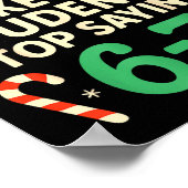 Dear Santa Students 6-7 67 Six Seven Funny Christm Poster (Hoek)