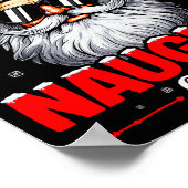 Dear Santa They Are The Naughty One Christmas Xmas Poster (Hoek)