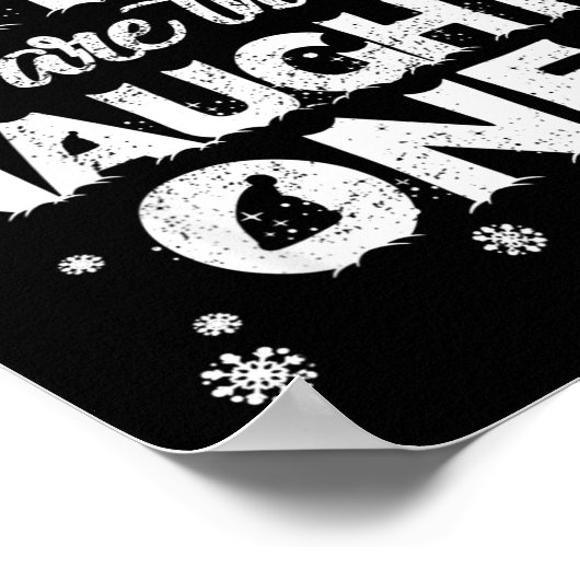 Dear Santa They Are The Naughty Ones Christmas Fam Poster (Hoek)