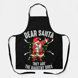 Dear Santa They Are The Naughty Ones Christmas Schort